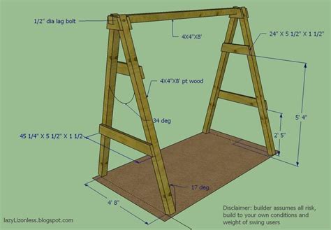 Lumber – Best A-Frame Bracket for 4×8 Swing Beam in Backyard Play Structures – Love & Improve Life