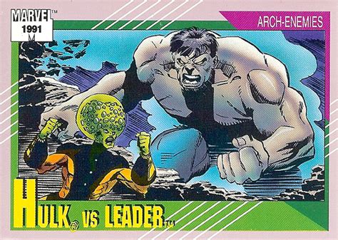 Marvel Comics Archive - Trading Cards [Hulk vs Leader]