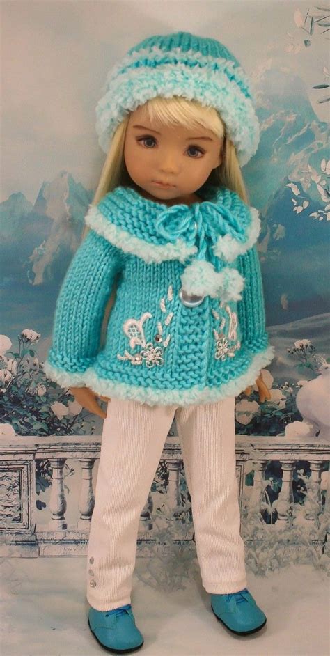 Outfit for Little Darling | Clothes crafts, Doll clothes, Knit outfit