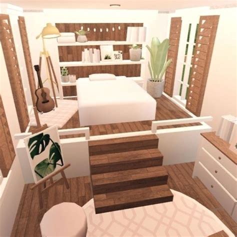 Aesthetic Bedroom for Bloxburg in 2021 | Tiny house layout, House decorating ideas apartments ...