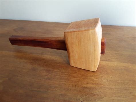 Joiners Mallet honduran mahogany handle maple head design from Paul Sellers. | Mahogany, Design ...