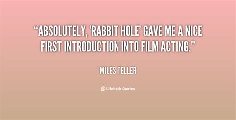 Quotes About Rabbit Hole. QuotesGram