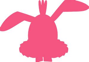 Hare silhouette - Free Vector Silhouettes | Creazilla