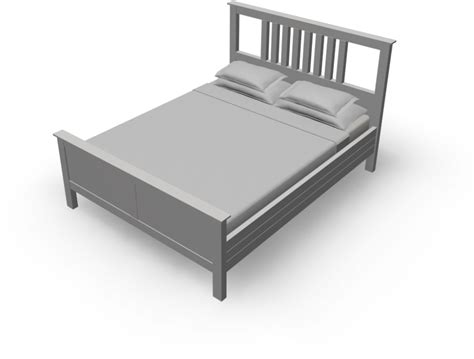 Download Hemnes Bed Frame - Bed PNG Image with No Background - PNGkey.com