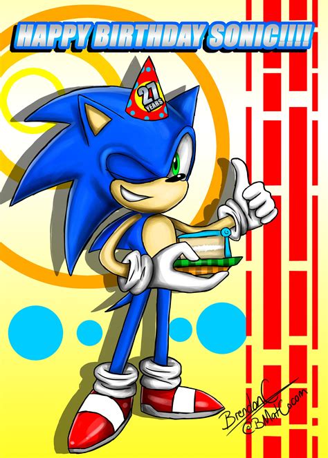 Happy Birthday Sonic! : r/SonicTheHedgehog