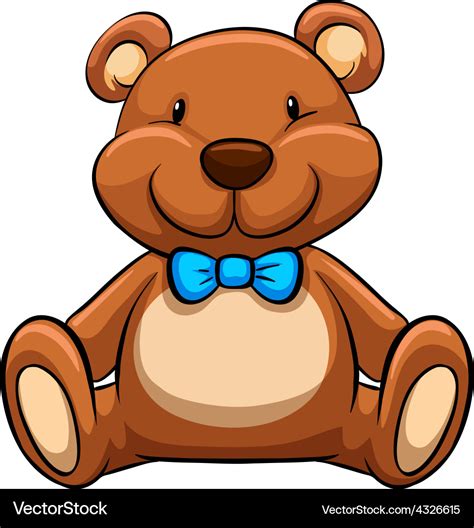 Teddy bear Royalty Free Vector Image - VectorStock