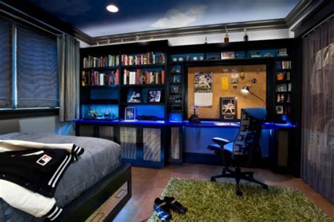 50 Teenage Boys Room Ideas and Designs We Love | Boy bedroom design, Boys room design, Teenage room