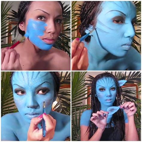 Avatar halloween makeup tutorial | Halloween makeup tutorial, Avatar ...