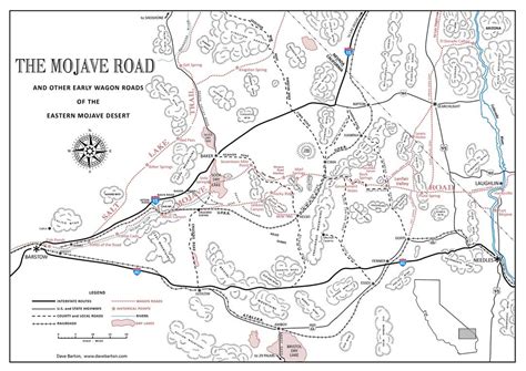 Mojave Road Offroad Trail Maps