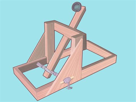 How to Build a Strong Catapult (with Pictures) - wikiHow | Catapult diy, Catapult, Diy wood projects