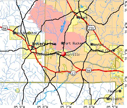 Daleville, Alabama (AL 36330, 36352) profile: population, maps, real ...