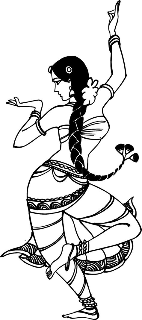 Dancing | Dancing drawings, Indian drawing, Indian art paintings