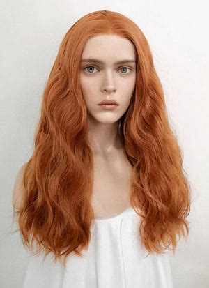 Stranger Things Max Mayfield Ginger Wavy Lace Synthetic Wig LFK5531A ...