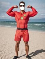 Free Baywatch Fancy Dress Men. Face Swap. Insert Your Face ID:1284164