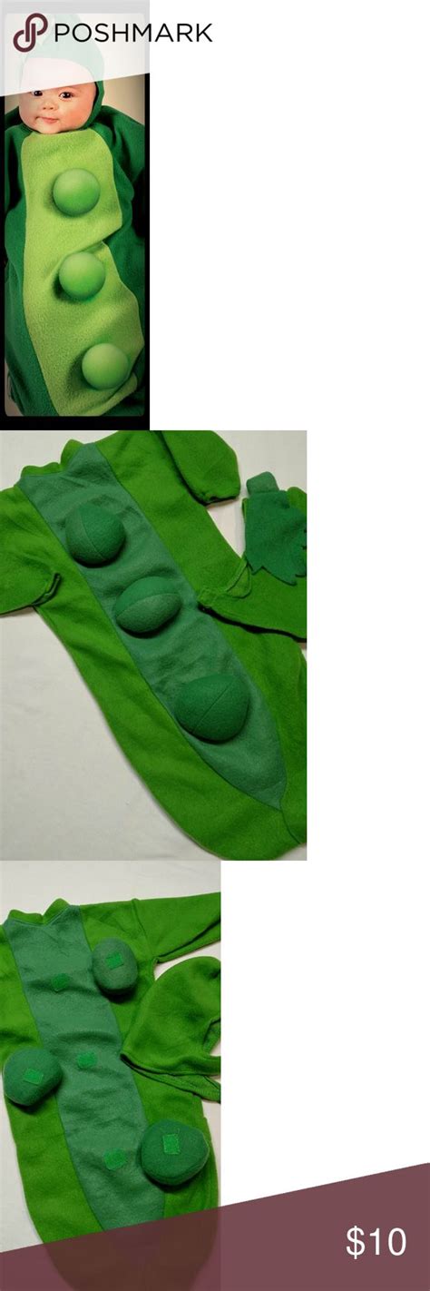 Infant Pea In a Pod costume So cute and warm fits 0-9 months Costume National Costumes Halloween ...