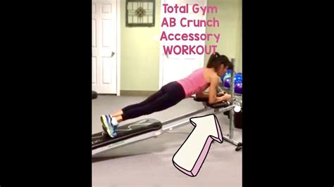 Total Gym AB CRUNCH workout - YouTube