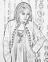 Coloring Pages Miley Cyrus Free And Printable sketch template
