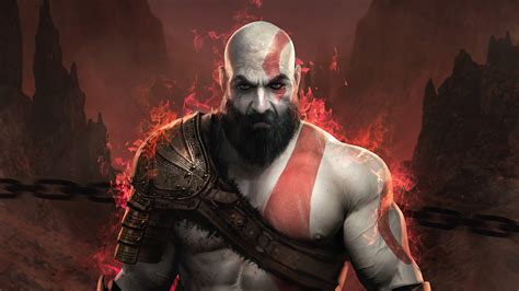 Download Kratos (God Of War) Video Game God Of War (2018) 4k Ultra HD Wallpaper