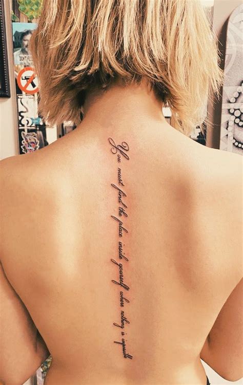 20 Spine Tattoo Quotes