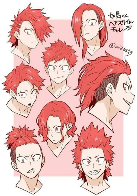 imágenes de Kirishima Eijiro - 11 en 2021 | Pelo anime, Dibujos de ...