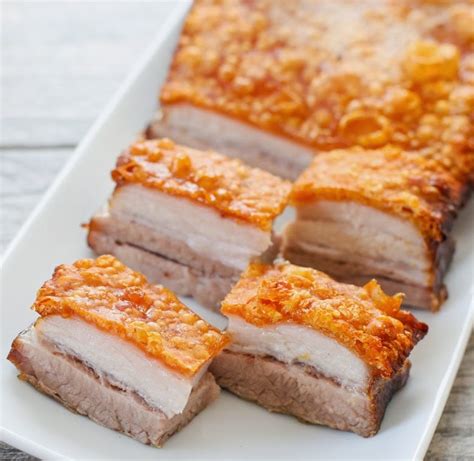 Recipe of Crispy Chinese Pork Belly Recipes