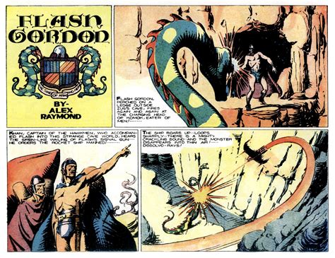 MONSTER BRAINS: Alex Raymond - Flash Gordon Comics, 1930's