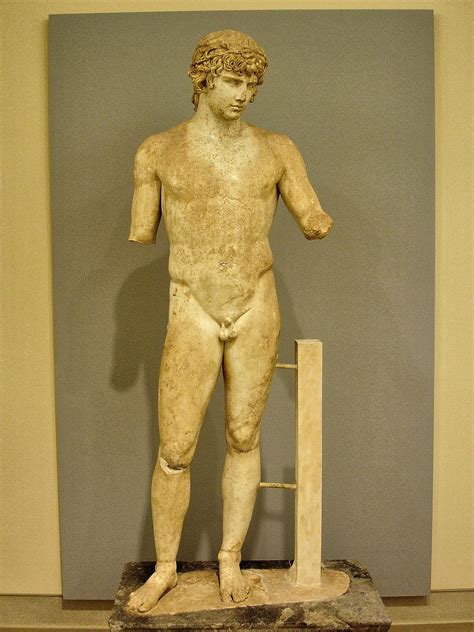 Antinous Statue in Archaeological Museum in Delphi, Greece - Encircle ...