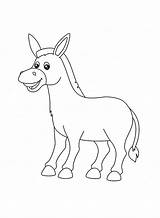 64 Donkey Coloring Pages  ColoringPagesOnlycom sketch template