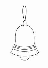 Premium Vector  Bell Black And White Simple bell coloring Page sketch template