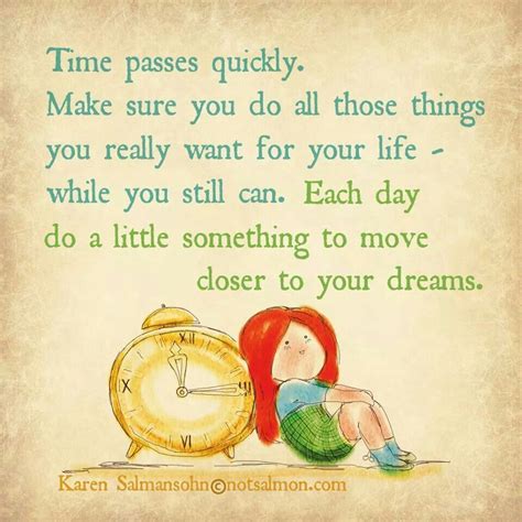 Time passes quickly....