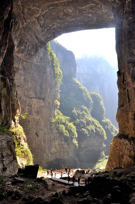 Chongqing Wulong Karst Bridges, Chongqing Wulong Travel Photos - Easy ...