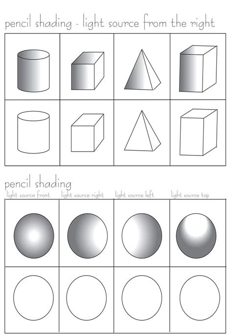 Image result for shading art worksheets | Art handouts, Art worksheets ...