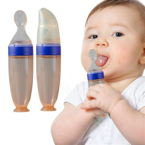 Mikease Feeding Baby Spoon Food Grade Liquid Silica Gel Suction Cup ...