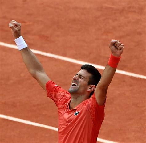 French Open: Novak Djokovic celebrates historic record triumph - Archysport