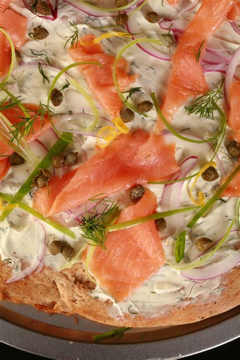 Smoked Salmon Pizza - Celebration Generation