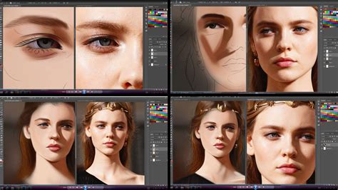 ArtStation - Portrait Painting in Photoshop Video Tutorial | Tutorials