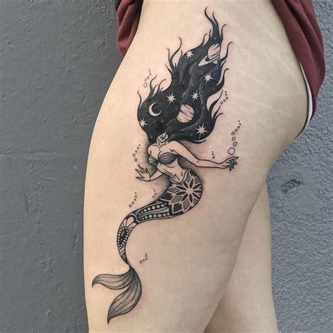 Share more than 77 mermaid back tattoo - in.coedo.com.vn