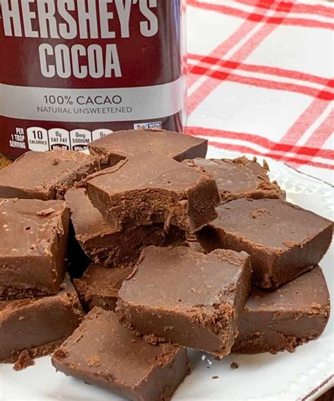 hershey cocoa fudge recipe with peanut butter - Good Here Diary Fonction