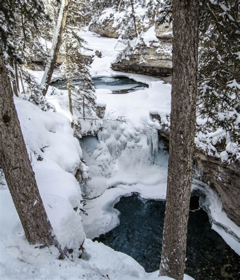 Hiking Johnston Canyon in Winter - The Solivagant Soul