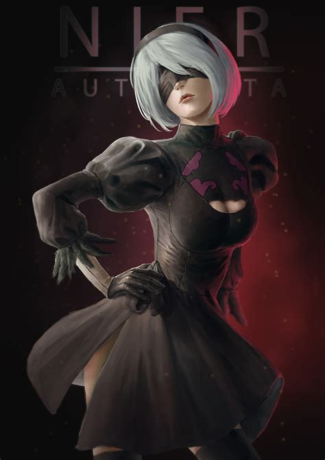 ArtStation - Nier : Automata - 2B fanart