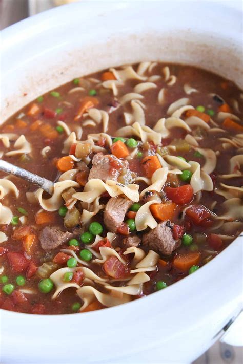 Hamburger And Noodles In Crock Pot at Dale Heller blog