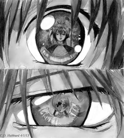 How To Sketch Anime Eyes, Step by Step, Drawing Guide, by catlucker - DragoArt
