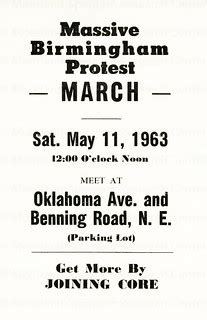 CORE calls for support for Birmingham campaign: 1963 | Flickr