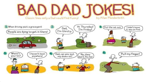 The 40 Greatest Dad Jokes Of All Time | Bad dad jokes, Fathers day jokes, Funny fathers day quotes