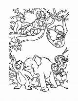 Jungle Book Coloring Pages – Printable FREE sketch template