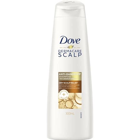 Dove Dermacare Scalp Anti-dandruff Shampoo Dry Scalp Relief 300ml | Woolworths