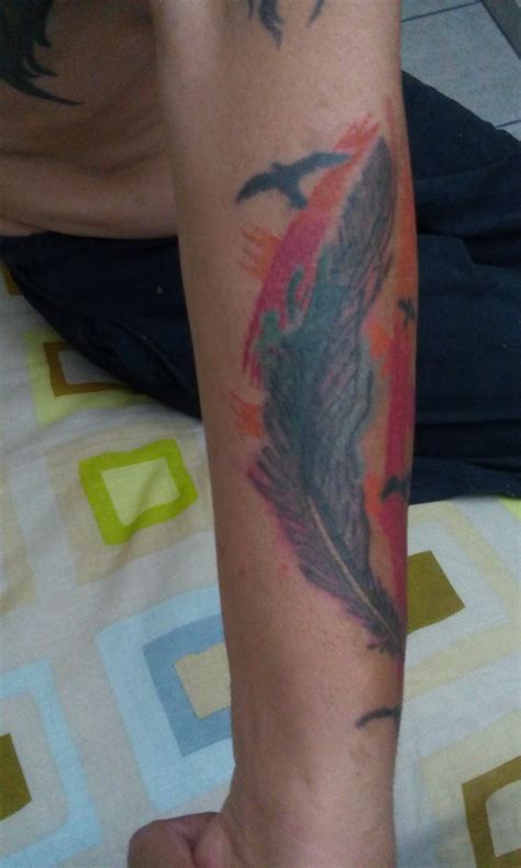 Feather Tattoo by J3tHive on Newgrounds