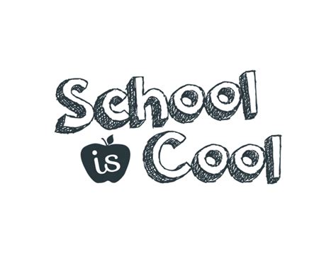 School Is Cool Word Art – Squijoo.com