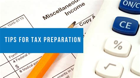 Tips for Tax Preparation | Elefante Financial Services