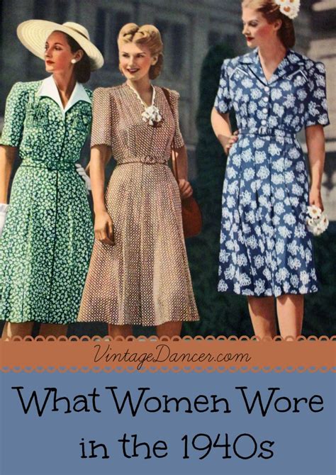 1940s Fashion: What Did Women Wear In The 1940s? | atelier-yuwa.ciao.jp